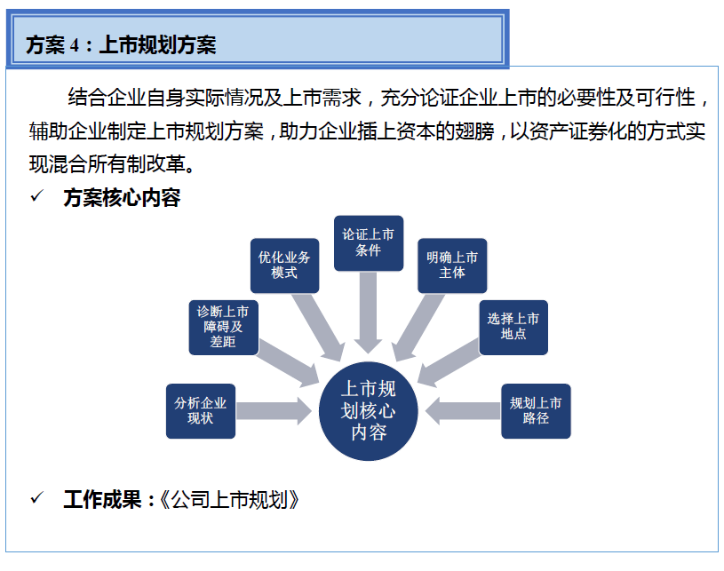 中美嘉倫&ldquo;雙百行動&rdquo;國企改革咨詢服務產品手冊